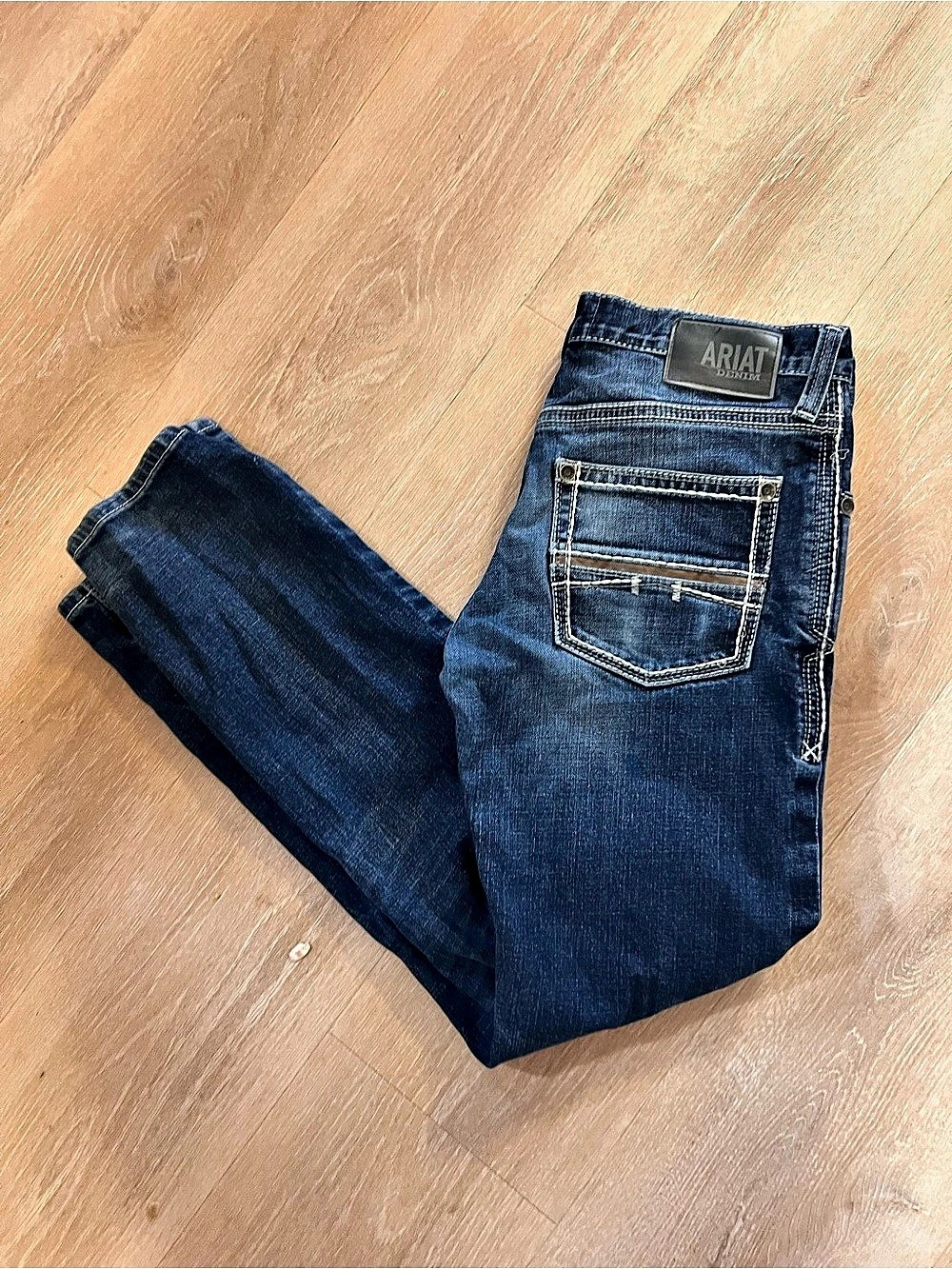 Ariat M5 Straight Leg Jeans Blue Waist 31/34